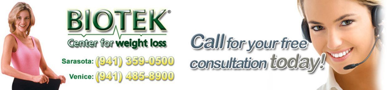 Call Biotek® Center for Weight Loss Today to schedule your Free Consultation